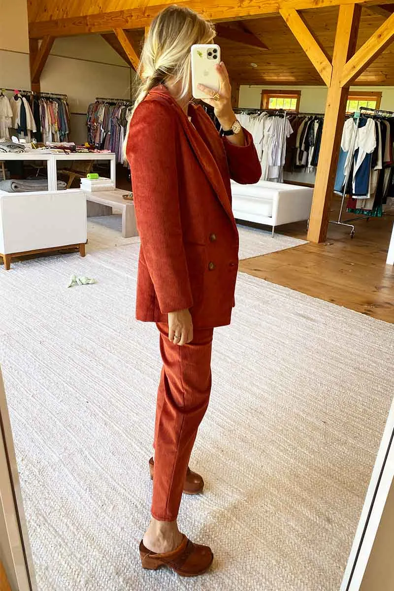 4 Button Blazer - Cinnamon Corduroy Organic sold by Emerson Fry product image thumbnail 5