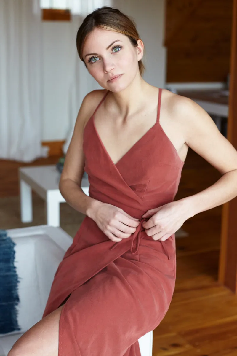 Wrap Dress - Desert Rose sold by Emerson Fry product image thumbnail 2