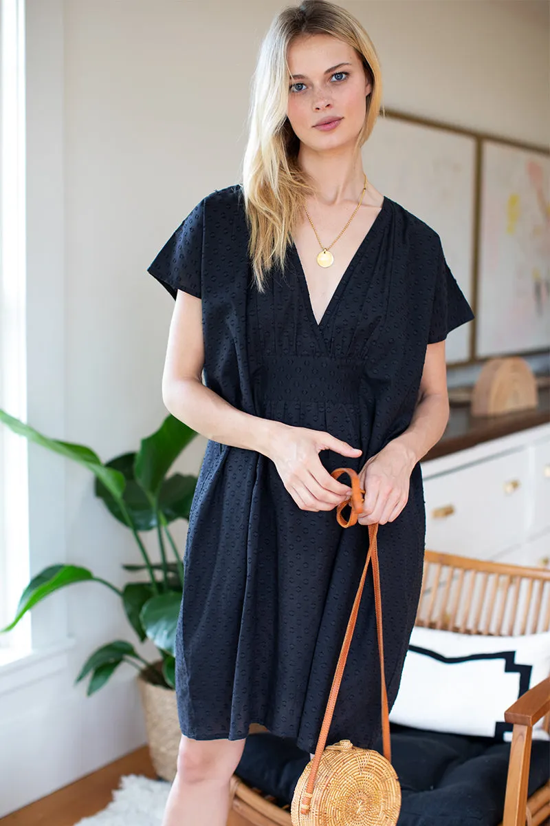 Francina Caftan Shortie - Black Dots sold by Emerson Fry product image thumbnail 3