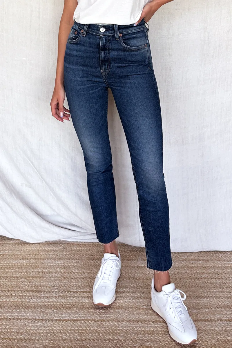 Tower High Pencil - Indigo sold by Emerson Fry