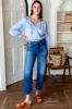 Frances Blouse - Arbor Blissful Blue Organic sold by Emerson Fry
