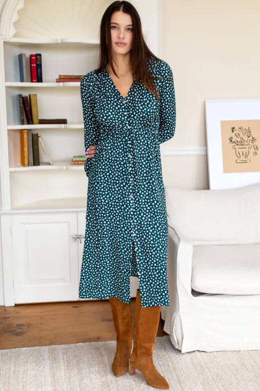 May Dress - Marguerite Daisy Forest sold by Emerson Fry