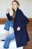 Tailored Coat - Navy sold by Emerson Fry