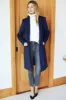 Tailored Coat - Navy sold by Emerson Fry