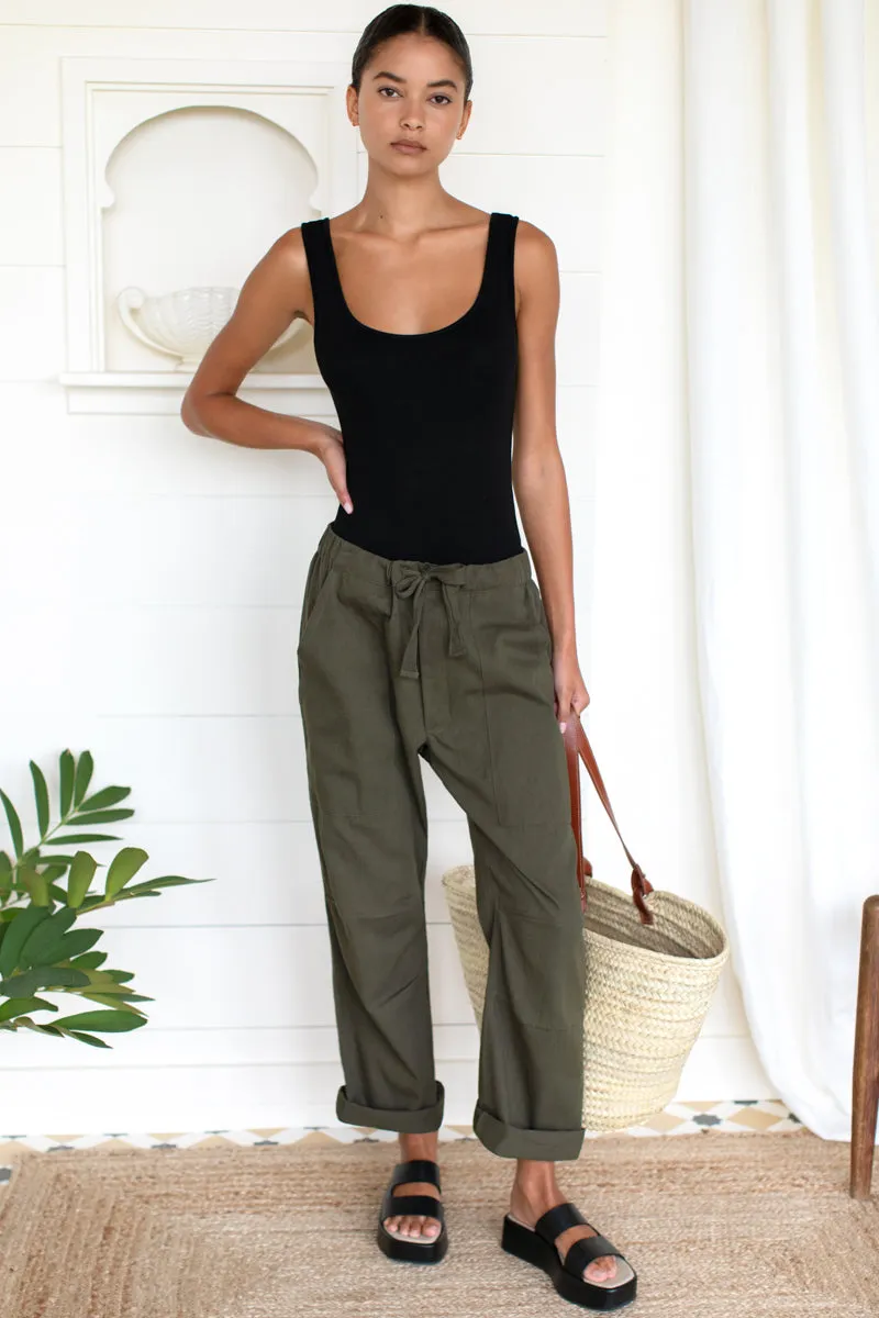 Family Cargo Pant - Moss Organic sold by Emerson Fry