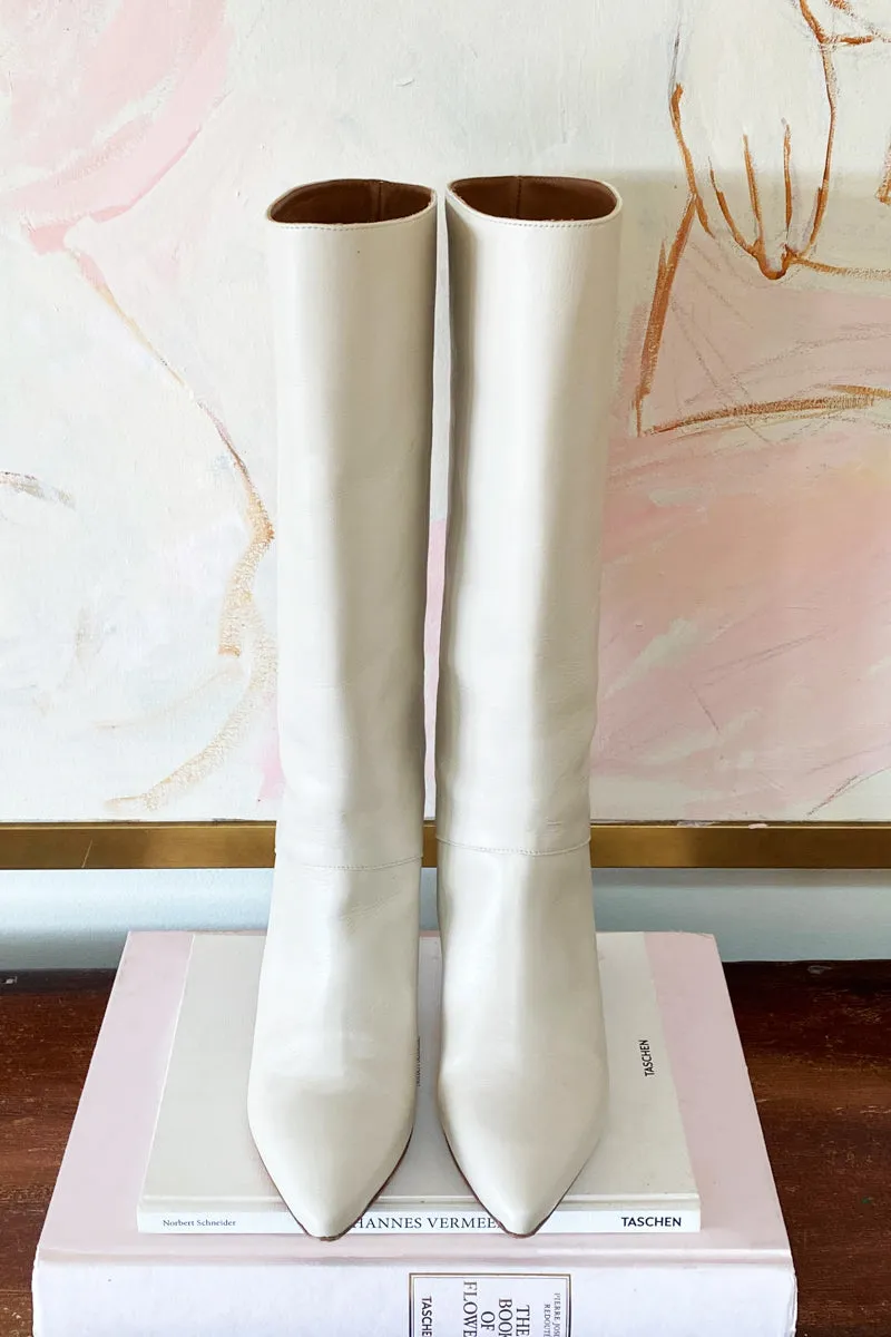 Lou Walking Boot - White sold by Emerson Fry