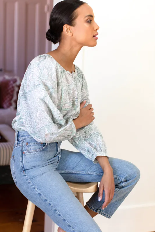 Frances Blouse - Birdsong Garden Organic sold by Emerson Fry