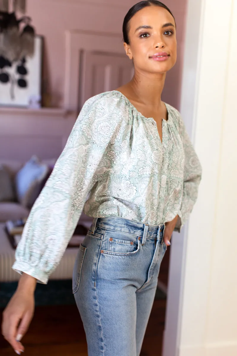 Frances Blouse - Birdsong Garden Organic sold by Emerson Fry product image thumbnail 2