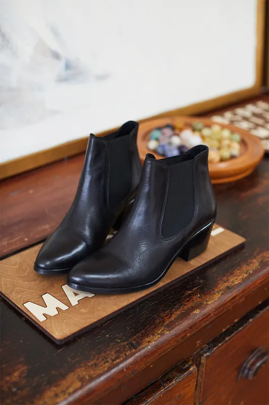 Emerson Ankle Boots - Black made by Emerson Fry