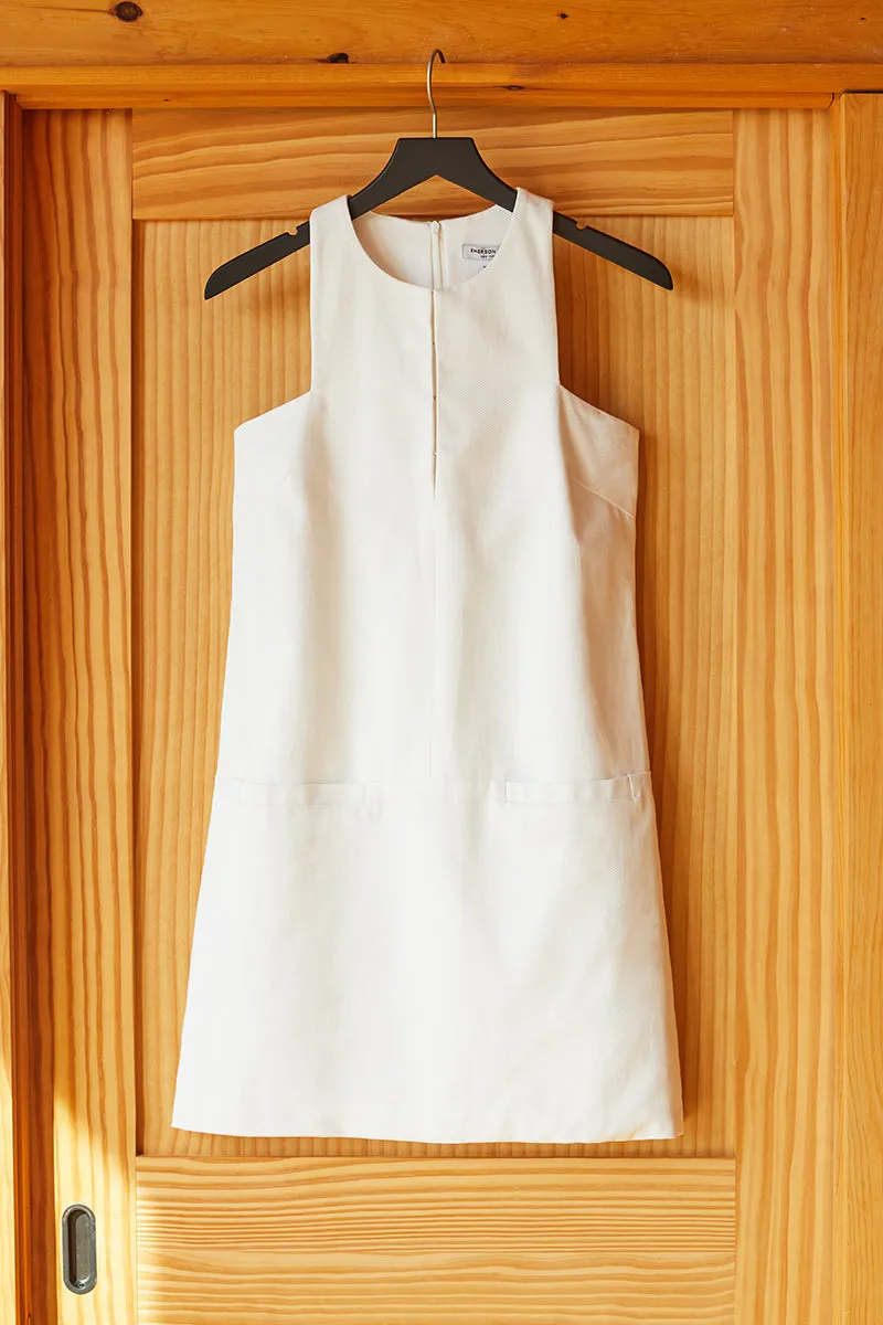 Cut Out Mod Dress - White sold by Emerson Fry product image thumbnail 4
