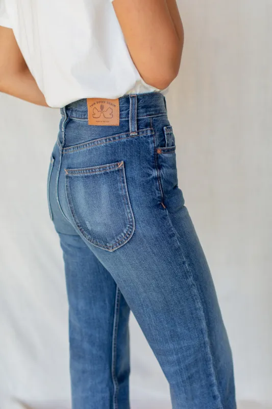 Vintage Stovepipe Ankle - Rebound Indigo sold by Emerson Fry