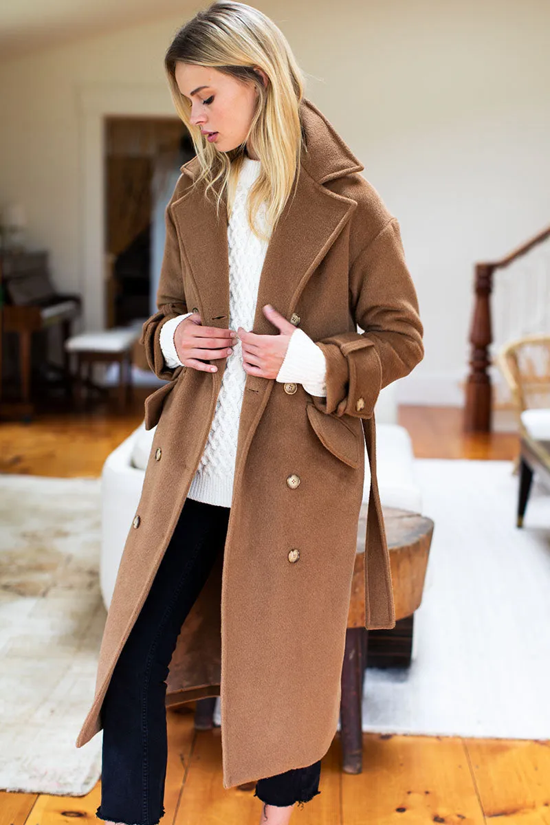 Thompson Coat - Camel Mohair sold by Emerson Fry product image thumbnail 4