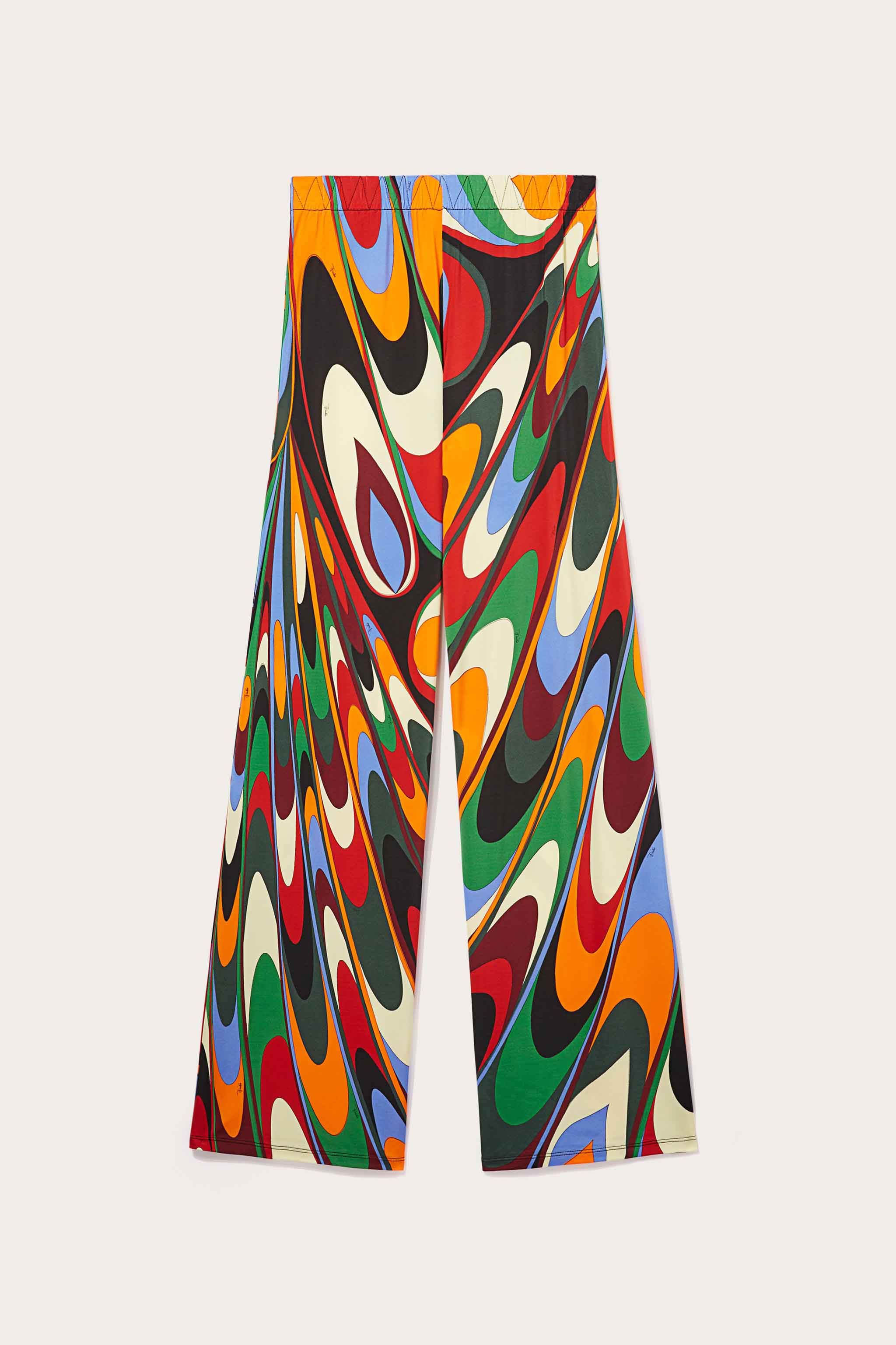 Pantaloni con stampa Onde sold by Emilio Pucci