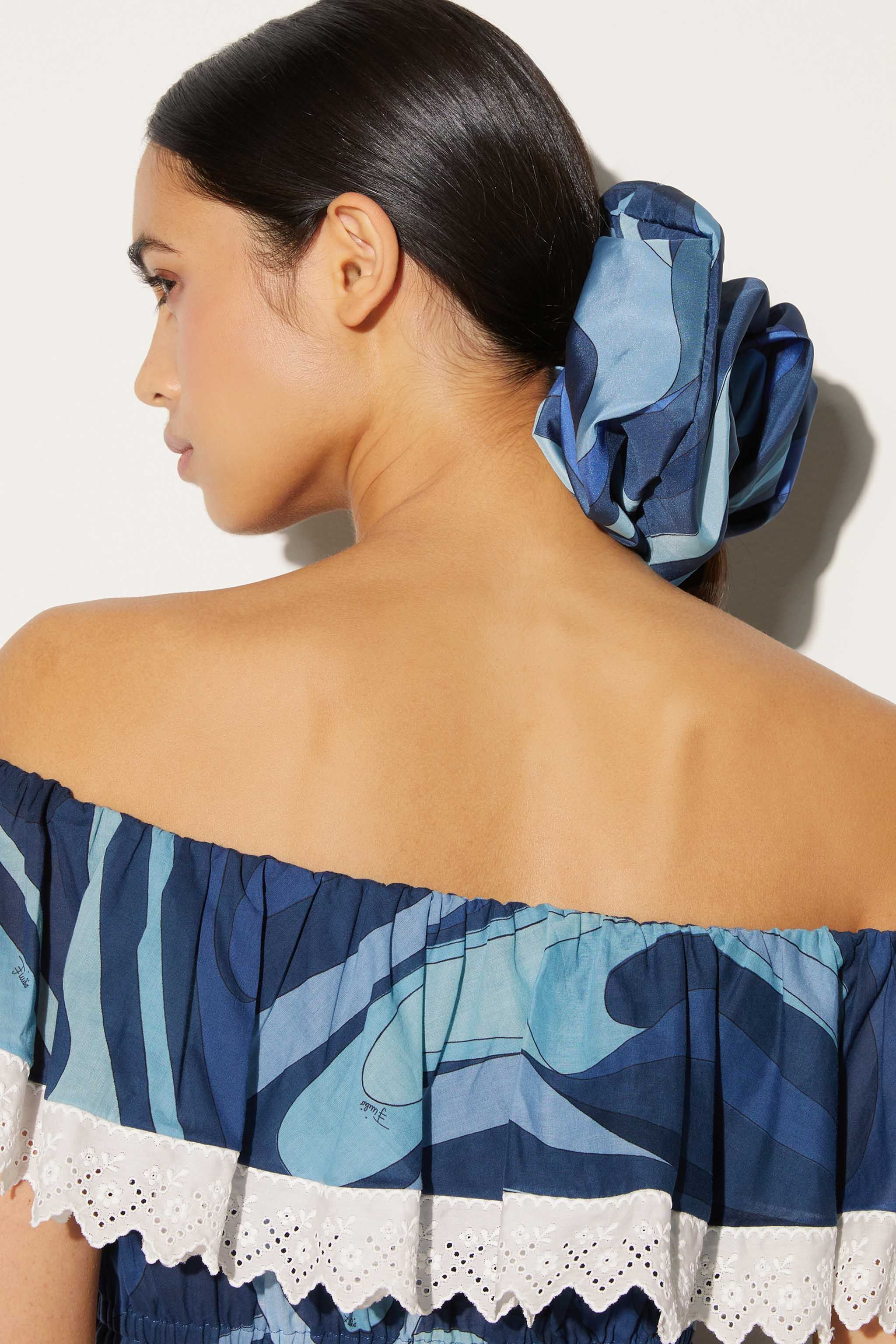 Elastico per capelli con stampa Marmo sold by Emilio Pucci product image thumbnail 2