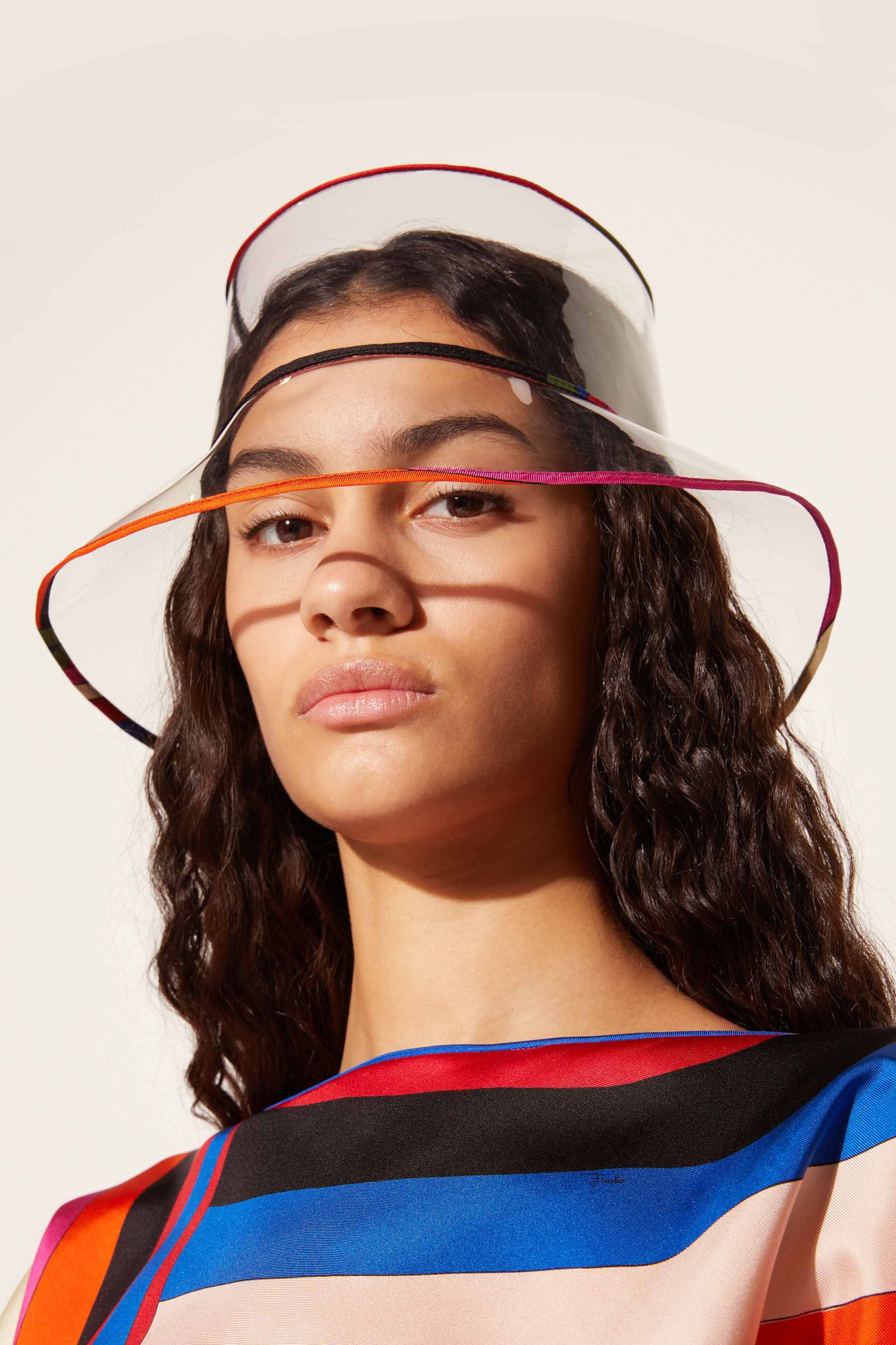 Cappello da pescatore trasparente con finiture Iride sold by Emilio Pucci product image thumbnail 4