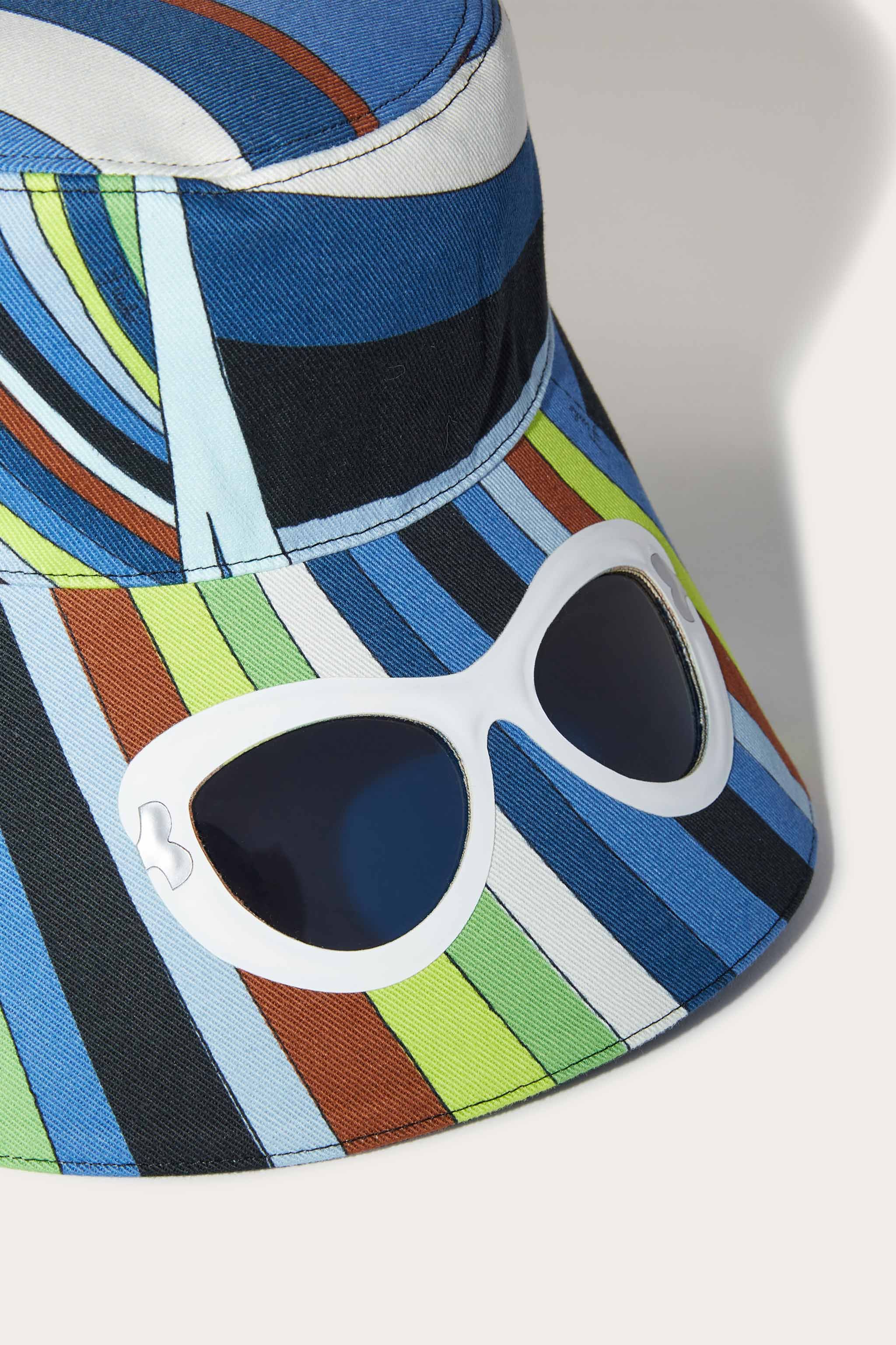 Cappello da pescatore con cut-out e stampa Iride sold by Emilio Pucci product image thumbnail 3