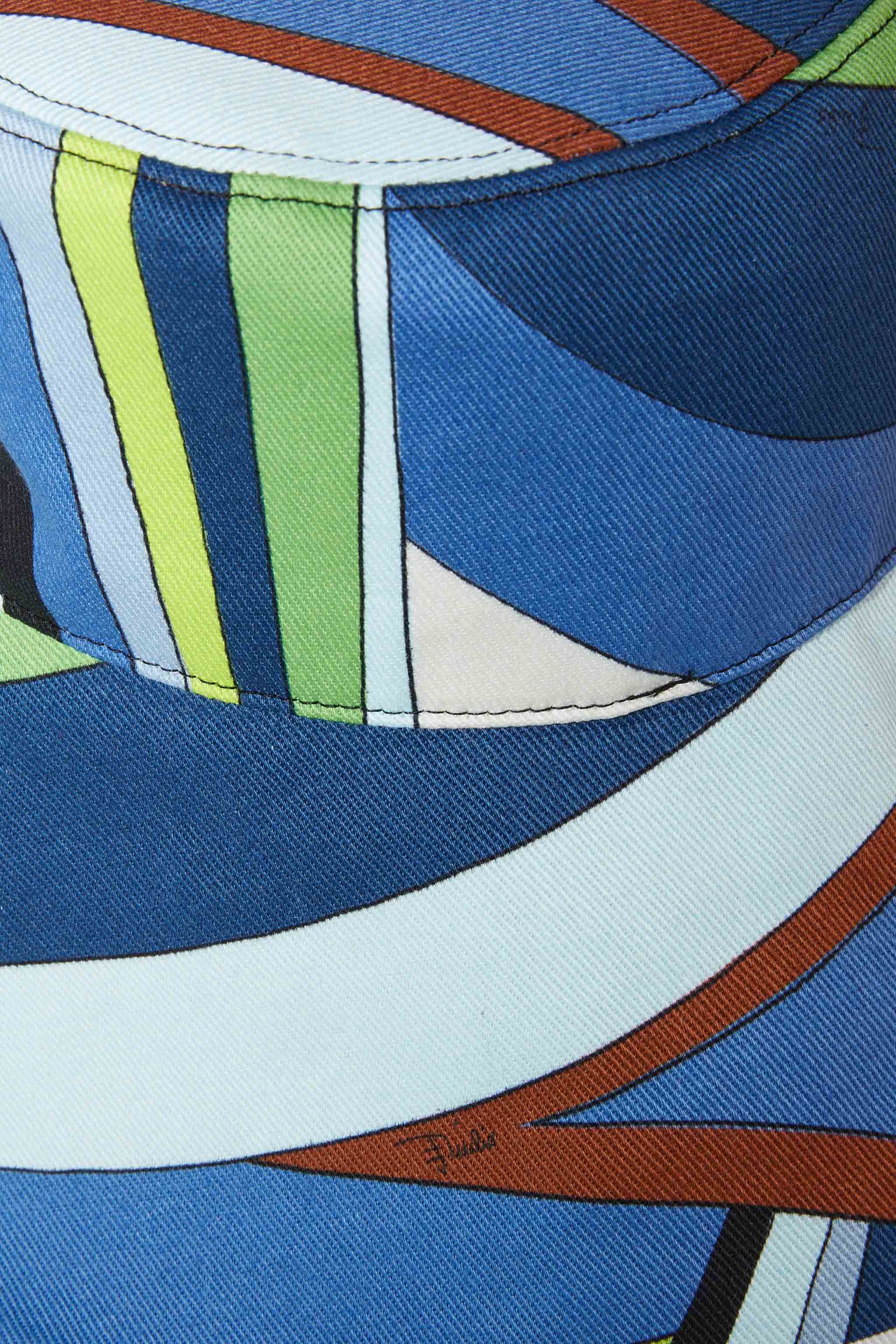 Cappello da pescatore con cut-out e stampa Iride sold by Emilio Pucci product image thumbnail 4