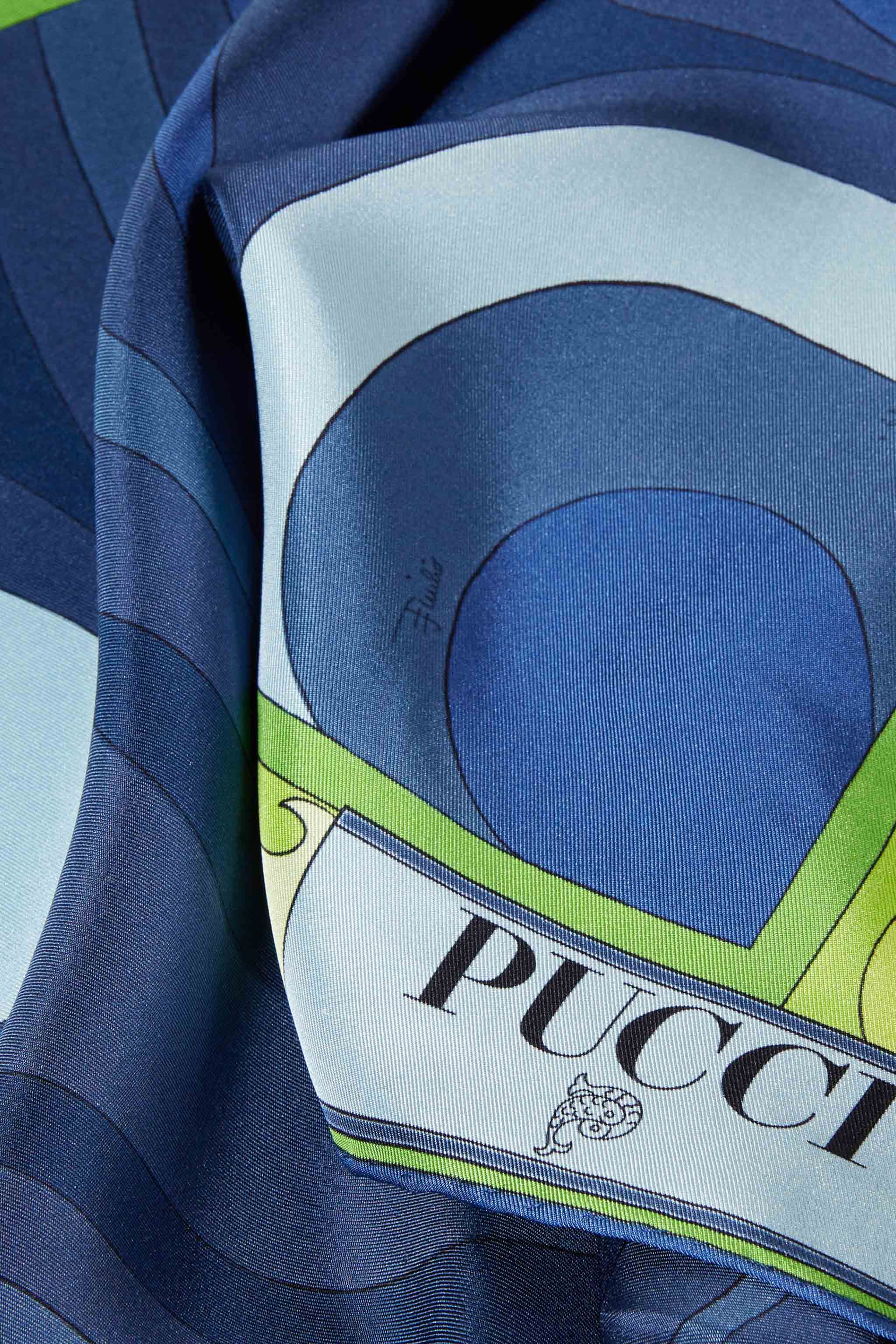 Carré grande in seta con stampa Marmo sold by Emilio Pucci product image thumbnail 3