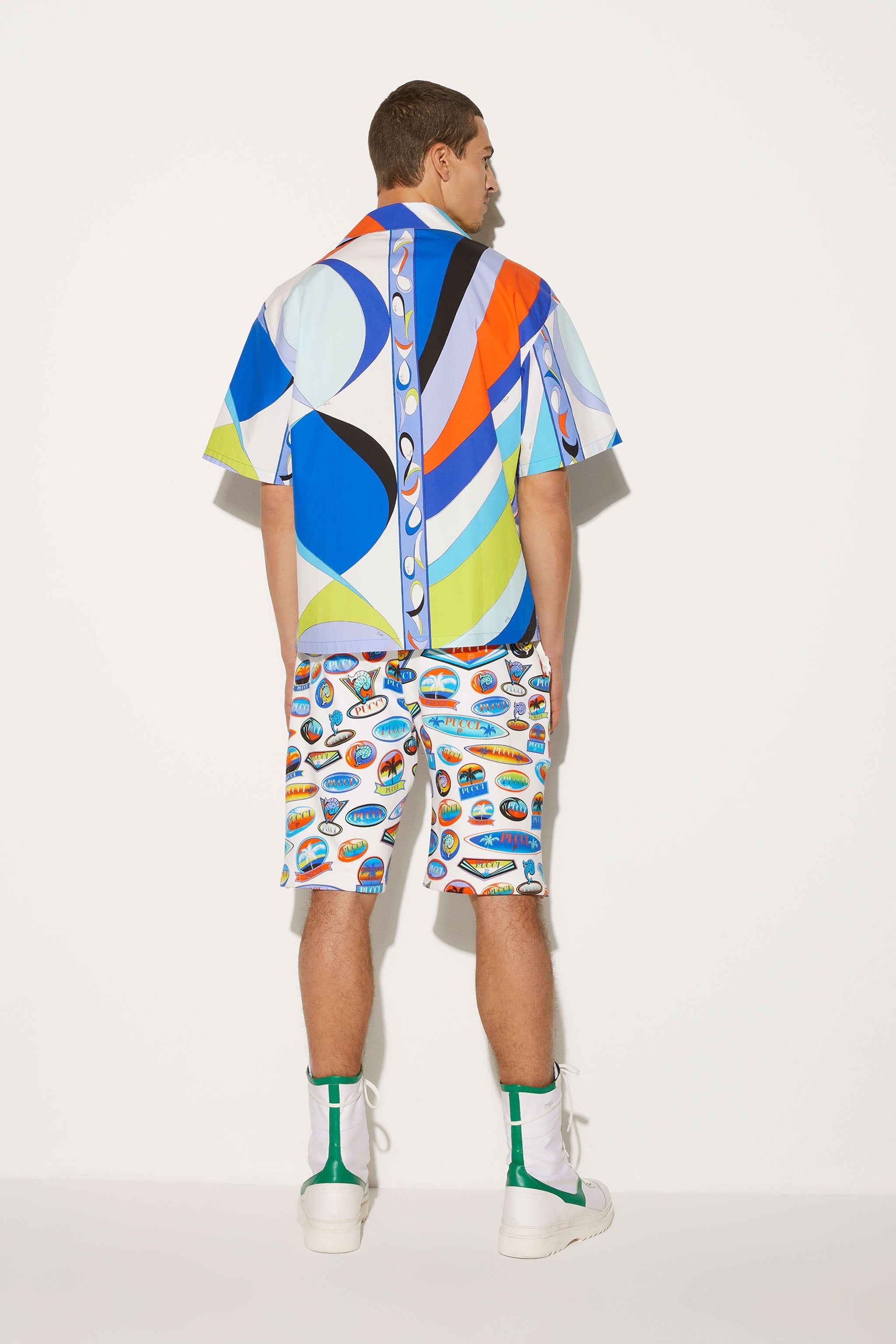 Bermuda con stampa Etichette sold by Emilio Pucci product image thumbnail 3