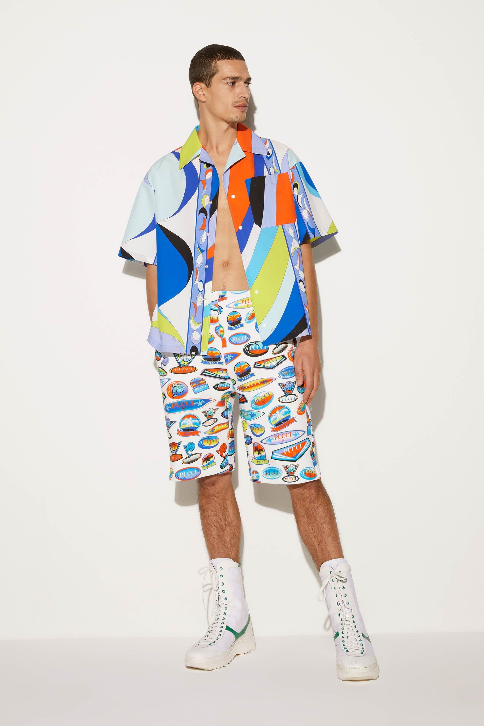 Bermuda con stampa Etichette sold by Emilio Pucci product image thumbnail 2