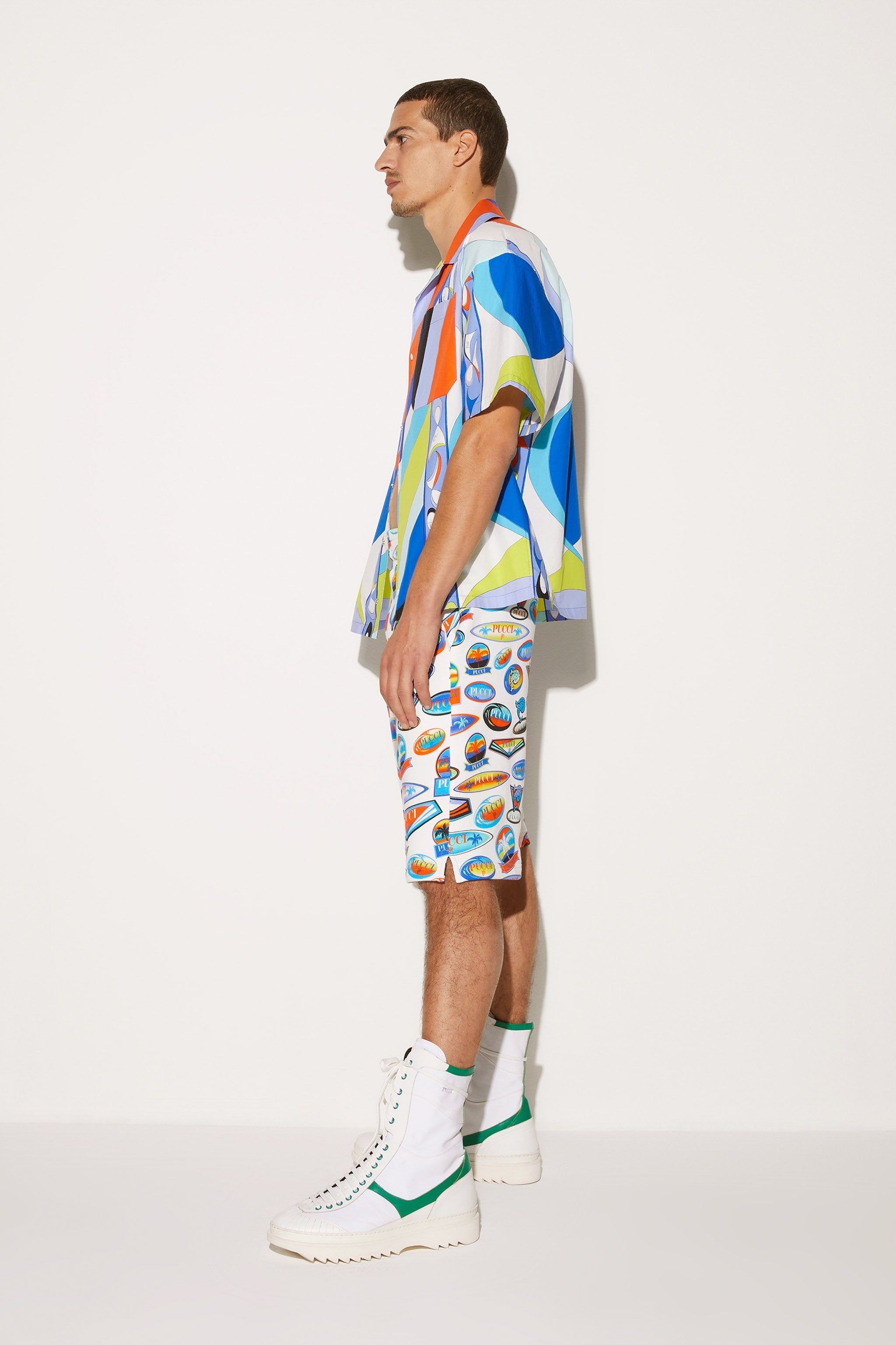 Bermuda con stampa Etichette sold by Emilio Pucci product image thumbnail 4