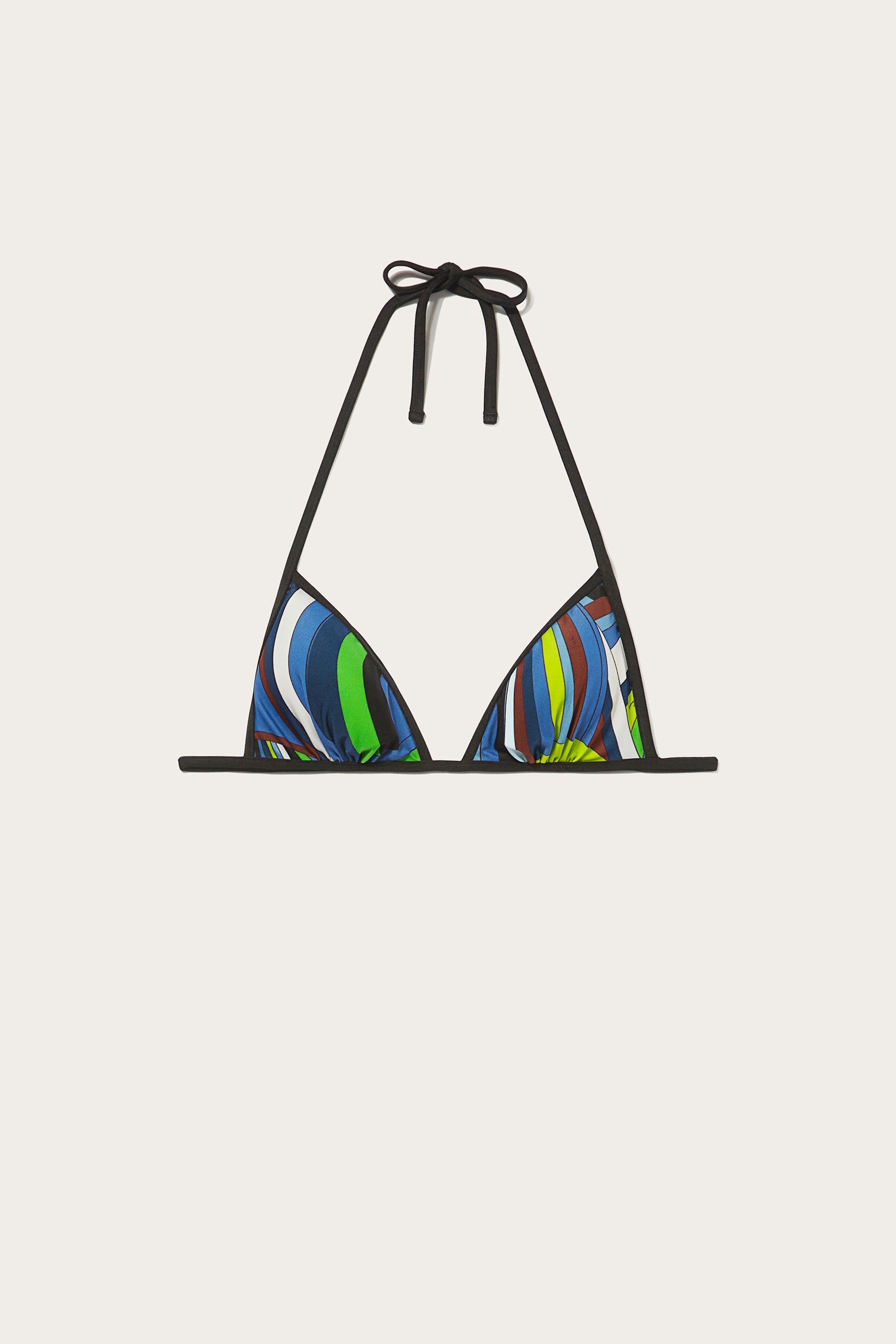 Top bikini con stampa Iride sold by Emilio Pucci