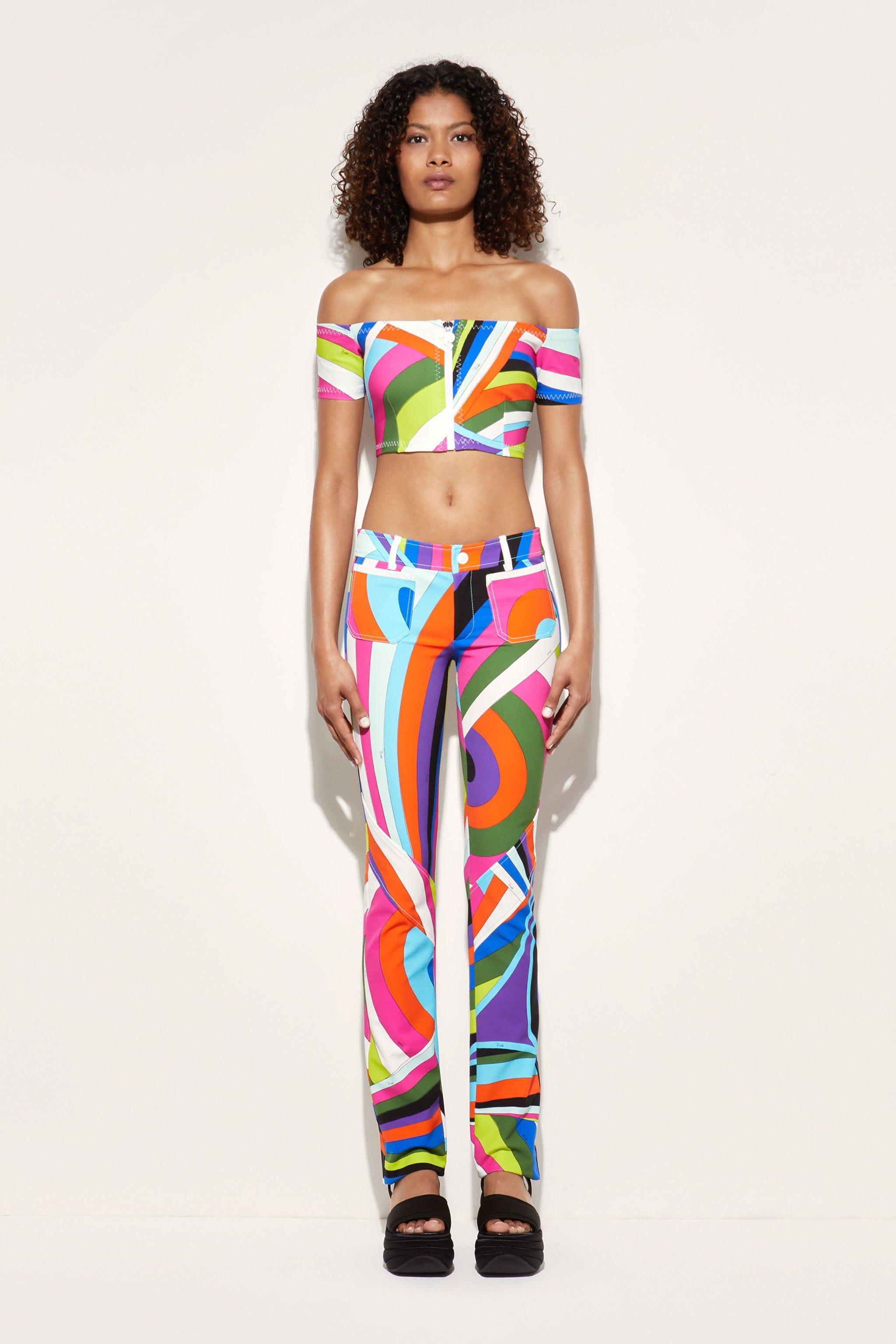 Top con stampa Iride e zip sold by Emilio Pucci product image thumbnail 2
