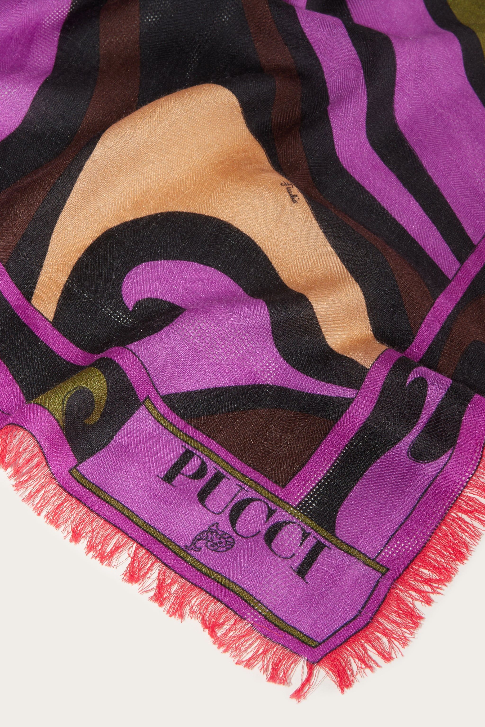 Foulard grande jacquard con motivo Marmo sold by Emilio Pucci product image thumbnail 3
