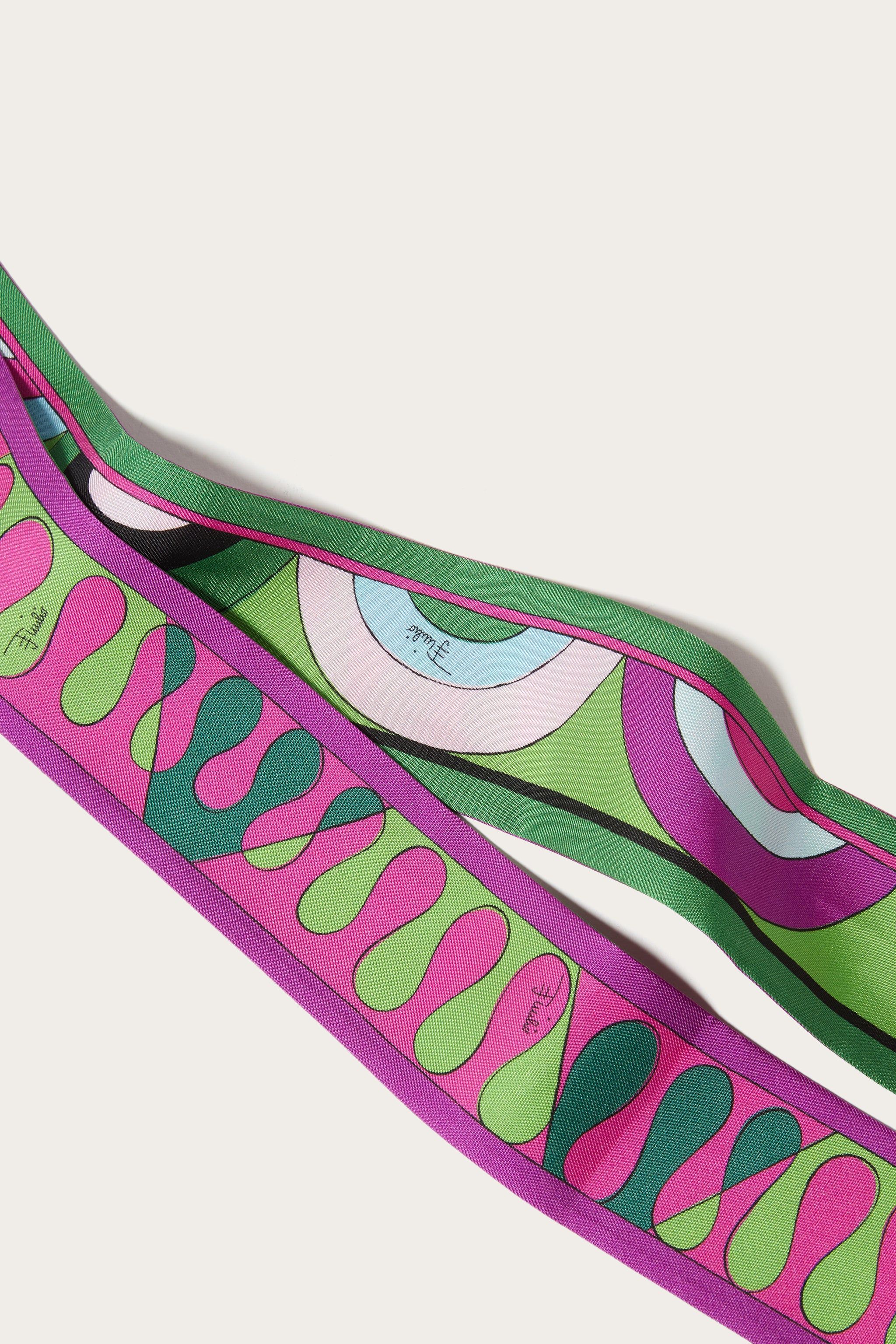 Foulard in seta con stampe Onde e Leocorno sold by Emilio Pucci product image thumbnail 3