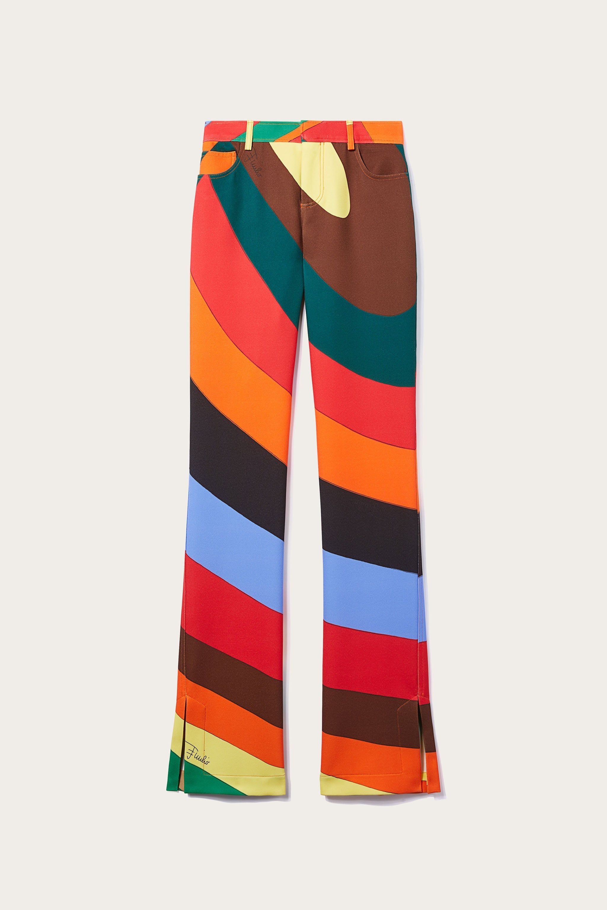 Pantaloni con stampa Iride sold by Emilio Pucci