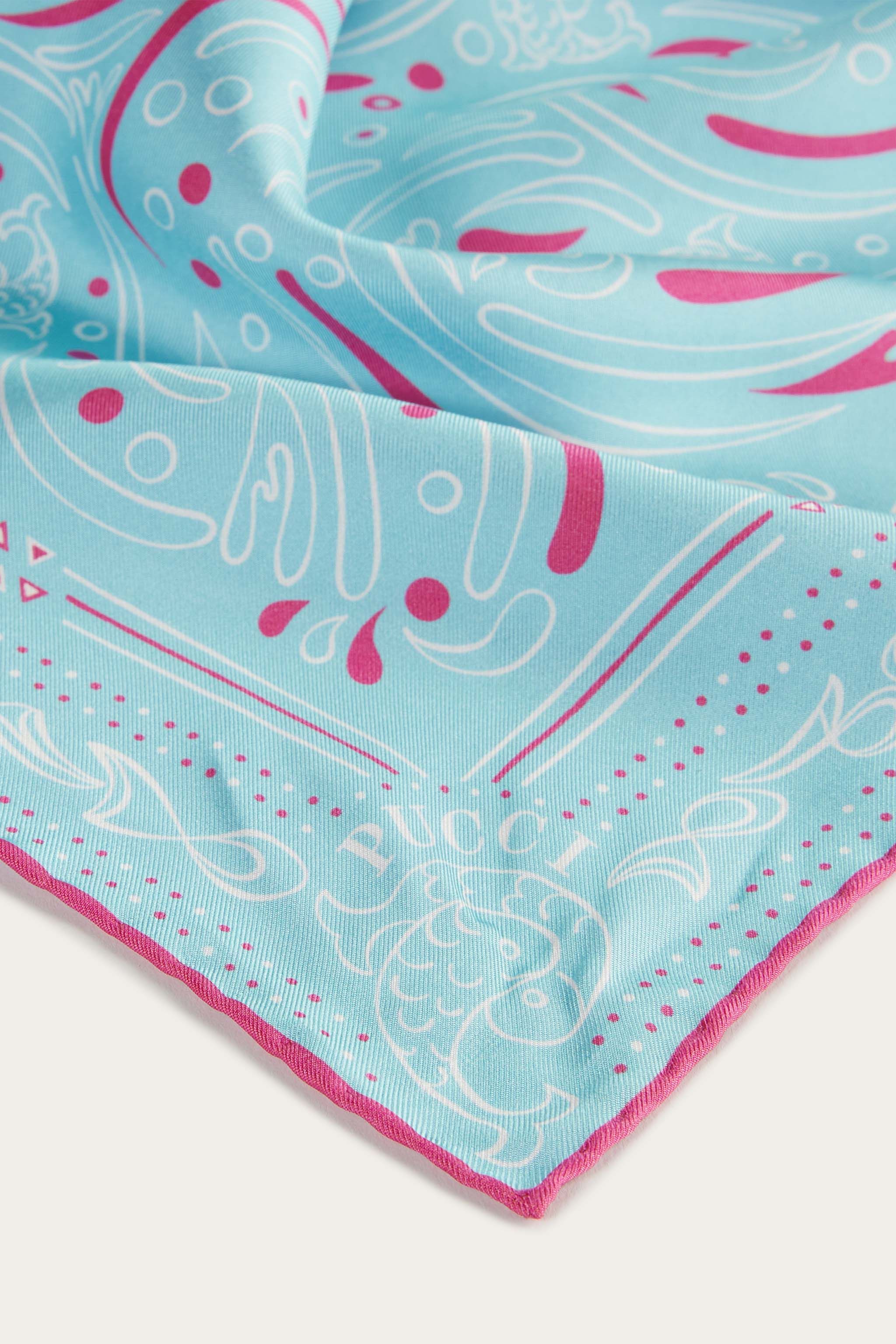Carré piccolo in seta con stampa Bandana sold by Emilio Pucci product image thumbnail 3