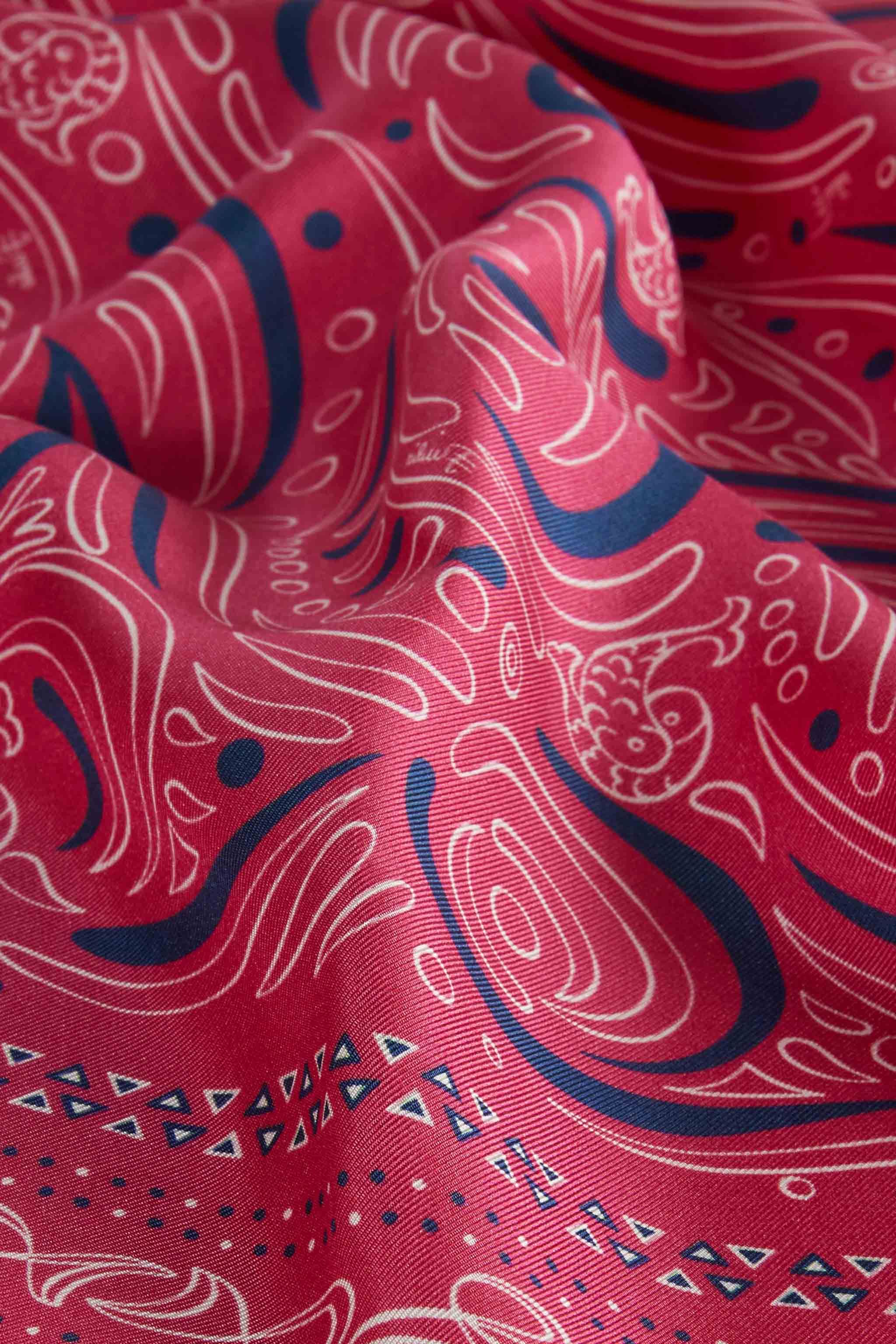 Carré piccolo in seta con stampa Bandana sold by Emilio Pucci product image thumbnail 4