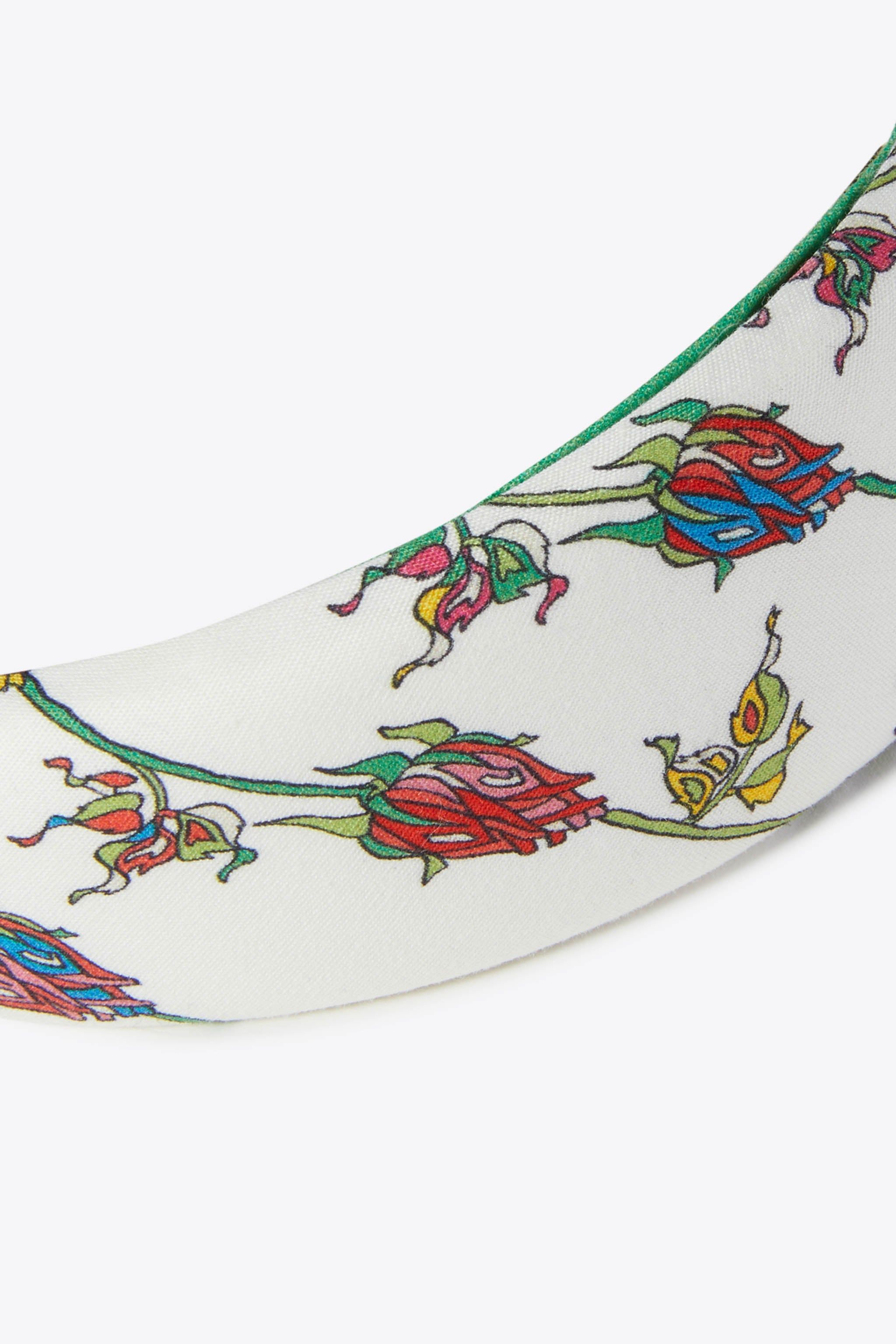 Rosa-Print Headband sold by Emilio Pucci product image thumbnail 3