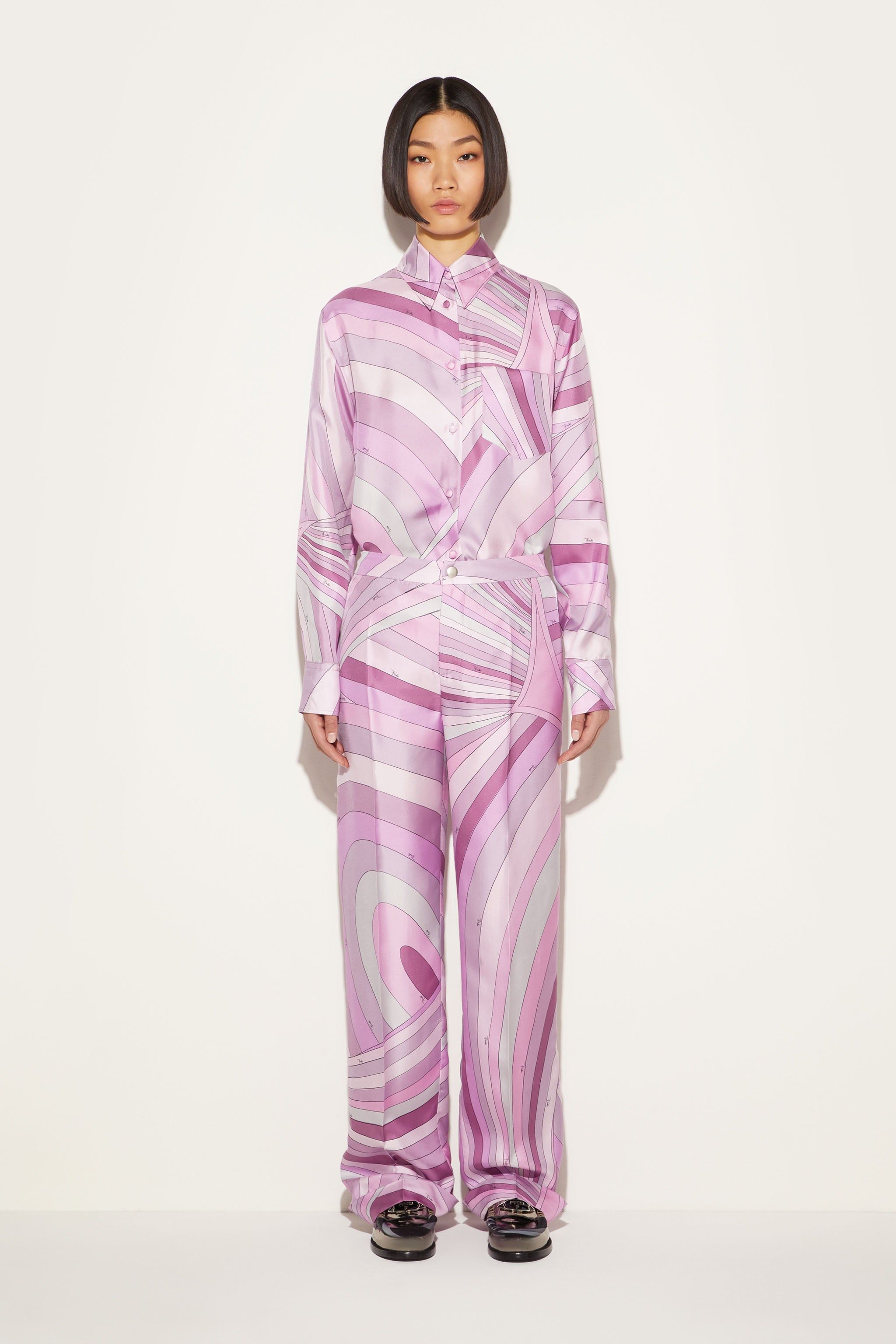 Pantaloni in seta con stampa Iride sold by Emilio Pucci product image thumbnail 2