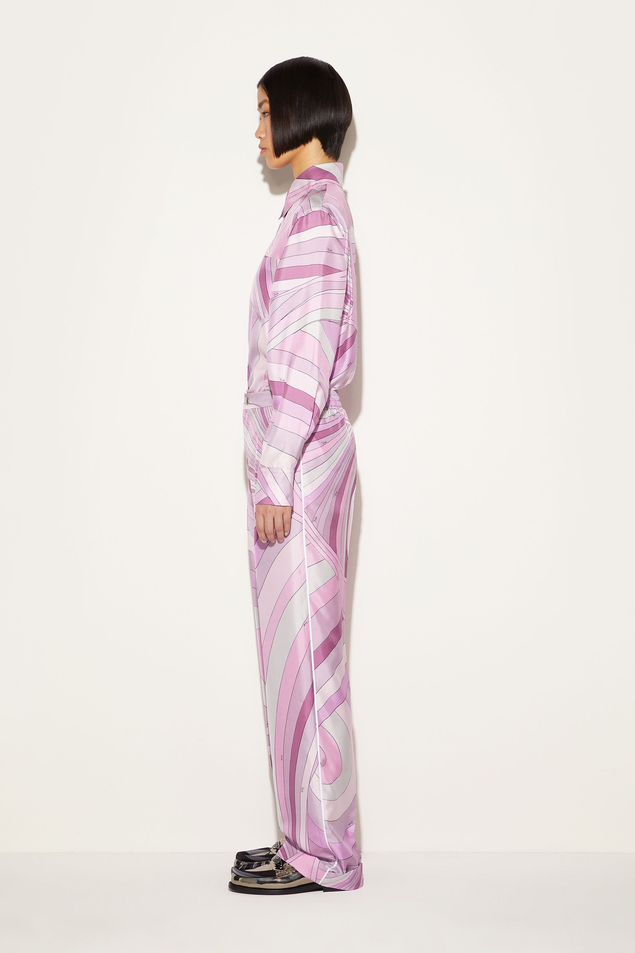 Pantaloni in seta con stampa Iride sold by Emilio Pucci product image thumbnail 3