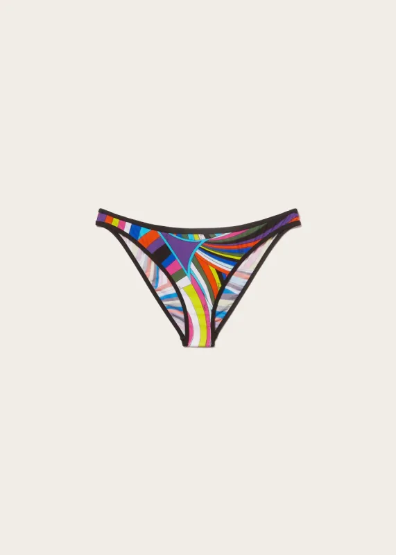 Iride-Print Bikini Briefs sold by Emilio Pucci