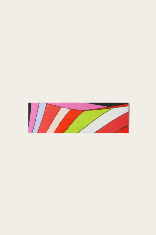 Iride-Print Headband made by Emilio Pucci
