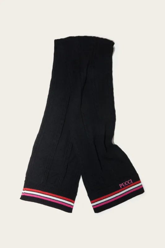Logo-Appliqué Scarf sold by Emilio Pucci