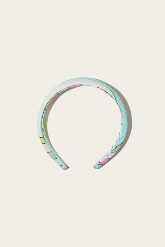 Iride-Print Headband made by Emilio Pucci