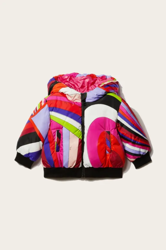 Iride-Print Puffer Jacket sold by Emilio Pucci