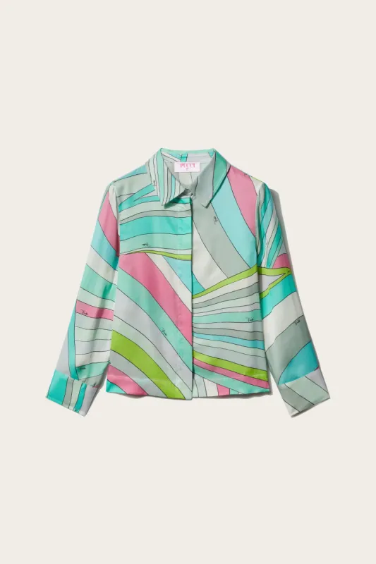 Iride-Print Shirt sold by Emilio Pucci