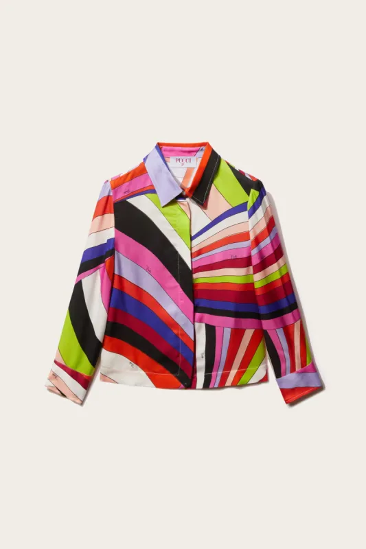 Iride-Print Shirt sold by Emilio Pucci