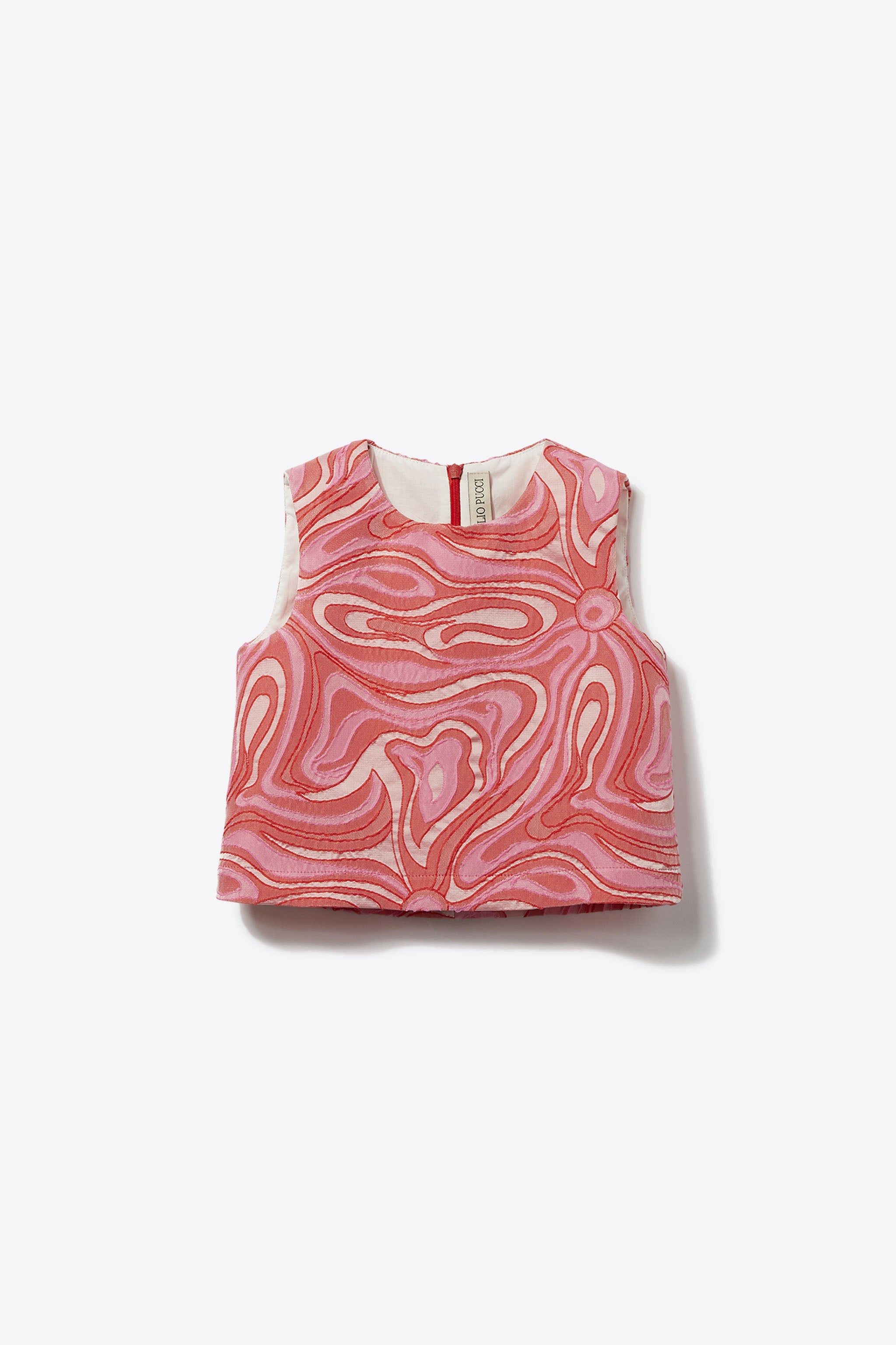Marmo-Jacquard Top sold by Emilio Pucci