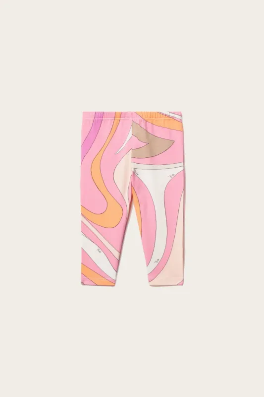 Marmo-Print Leggings sold by Emilio Pucci