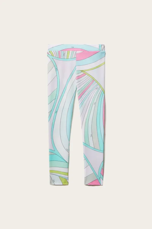 Iride-Print Leggings sold by Emilio Pucci