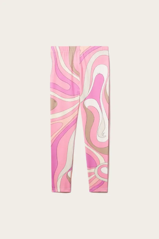 Marmo-Print Leggings sold by Emilio Pucci