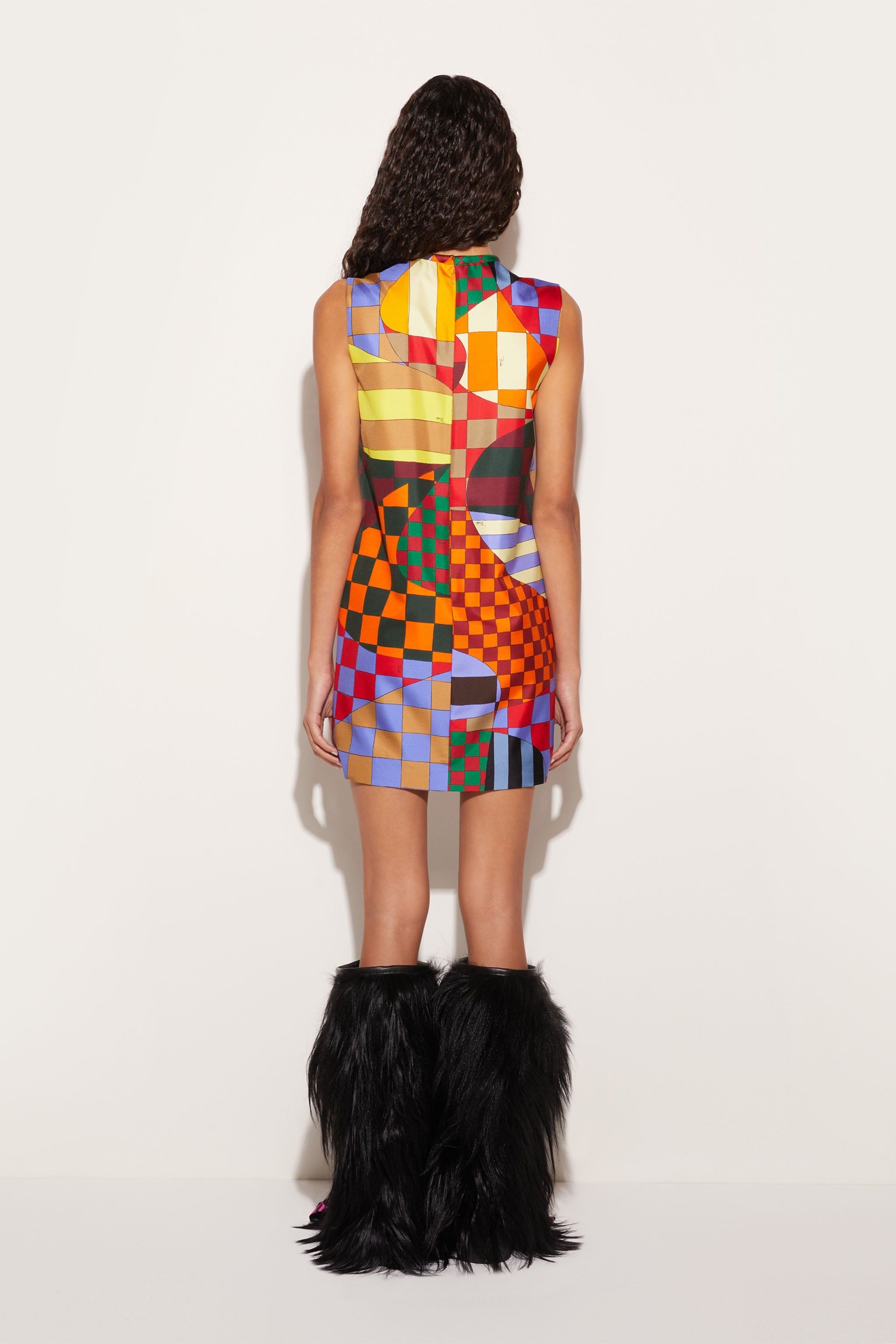 Mini abito in seta con stampa Giardino sold by Emilio Pucci product image thumbnail 4