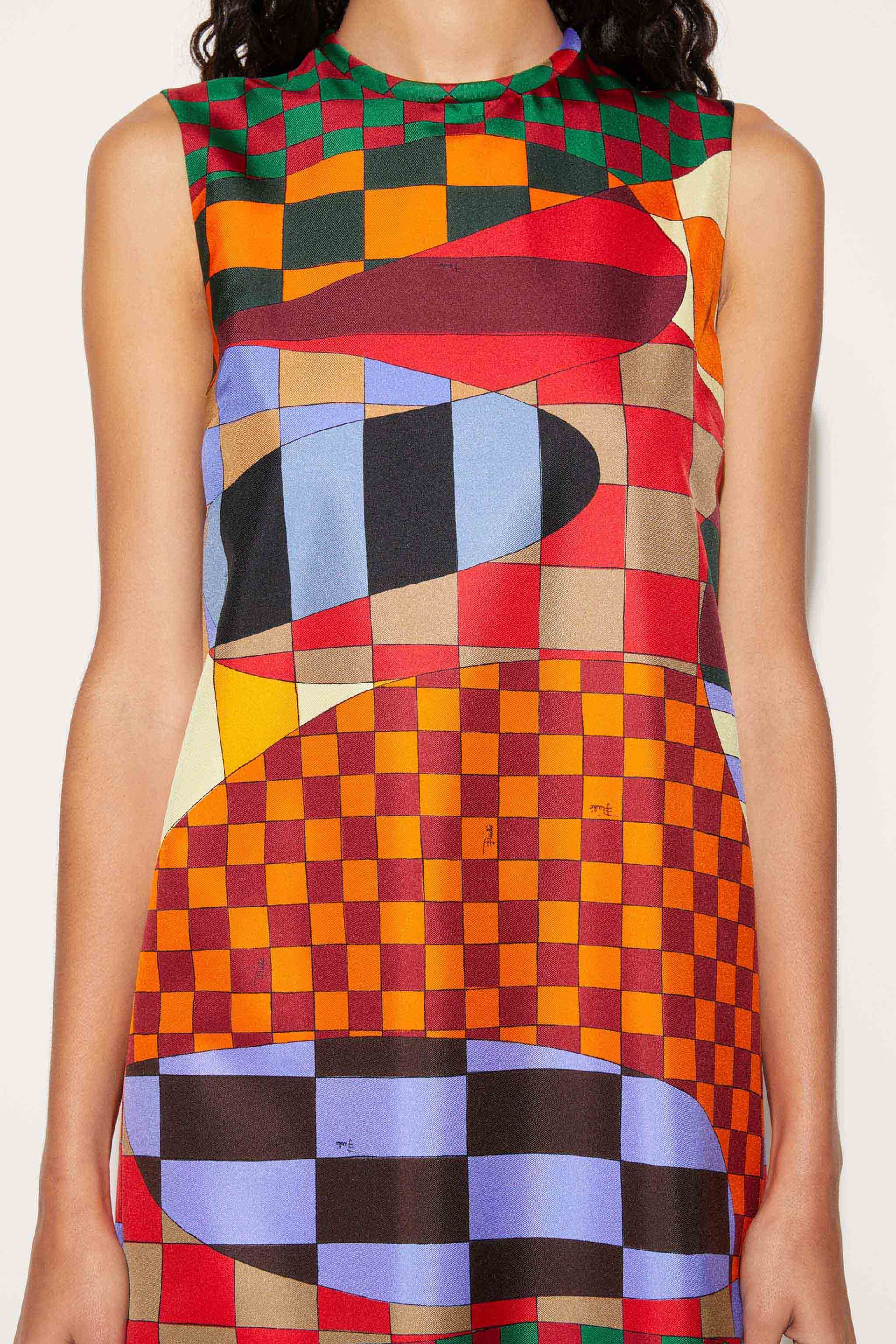 Mini abito in seta con stampa Giardino sold by Emilio Pucci product image thumbnail 5