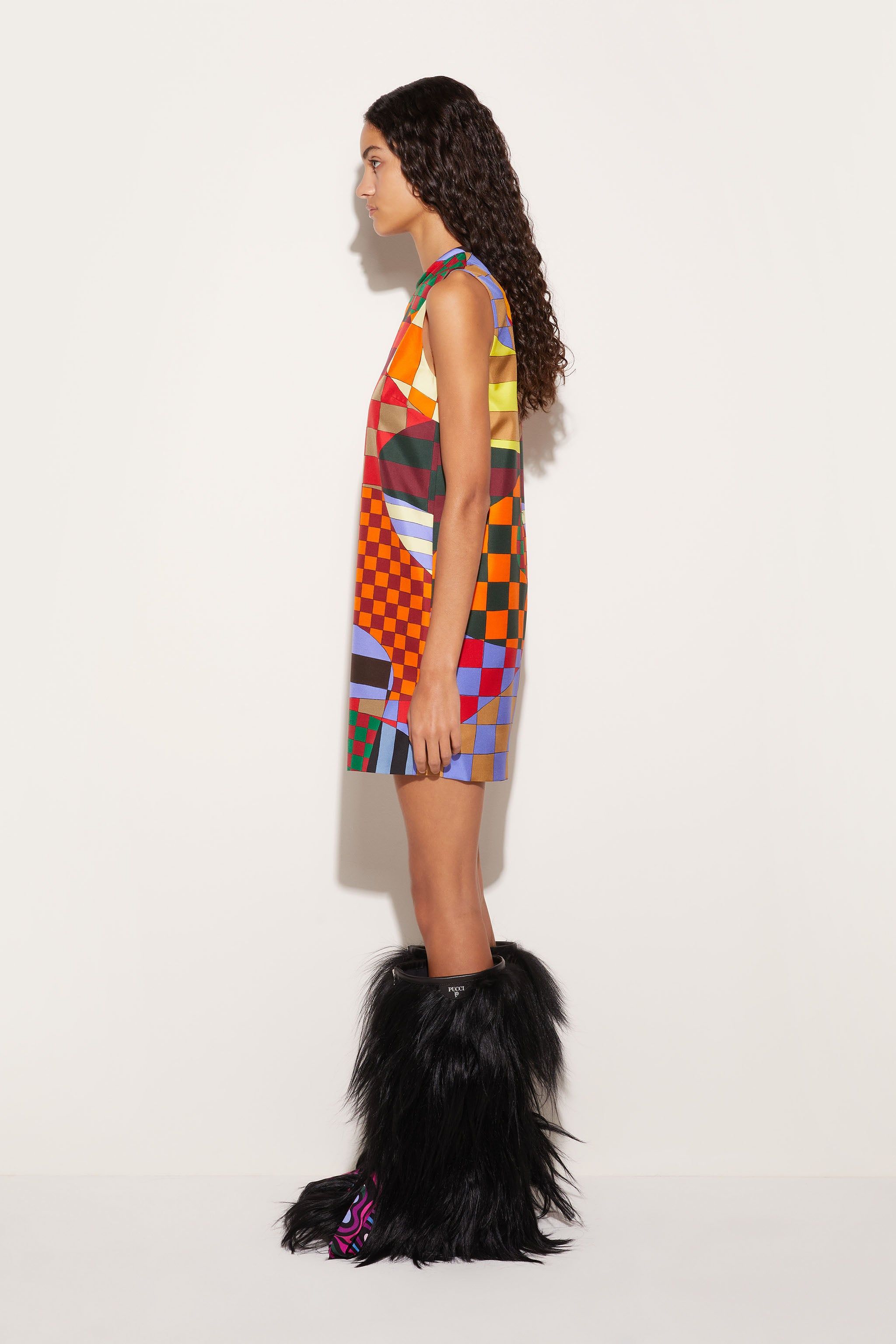 Mini abito in seta con stampa Giardino sold by Emilio Pucci product image thumbnail 3