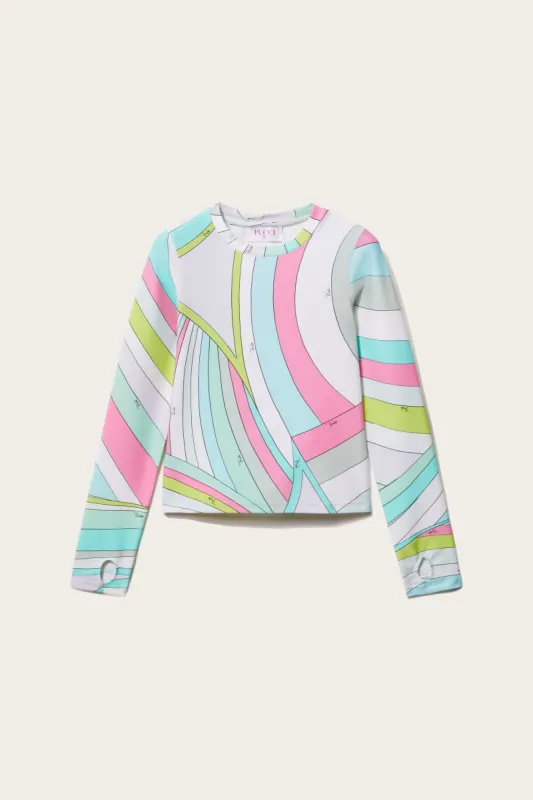 Iride-Print Top sold by Emilio Pucci